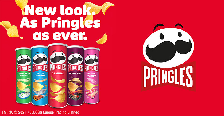 Pringles Yeni Logo ve Ambalajları