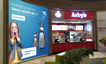 emaar mall outdoor visual design