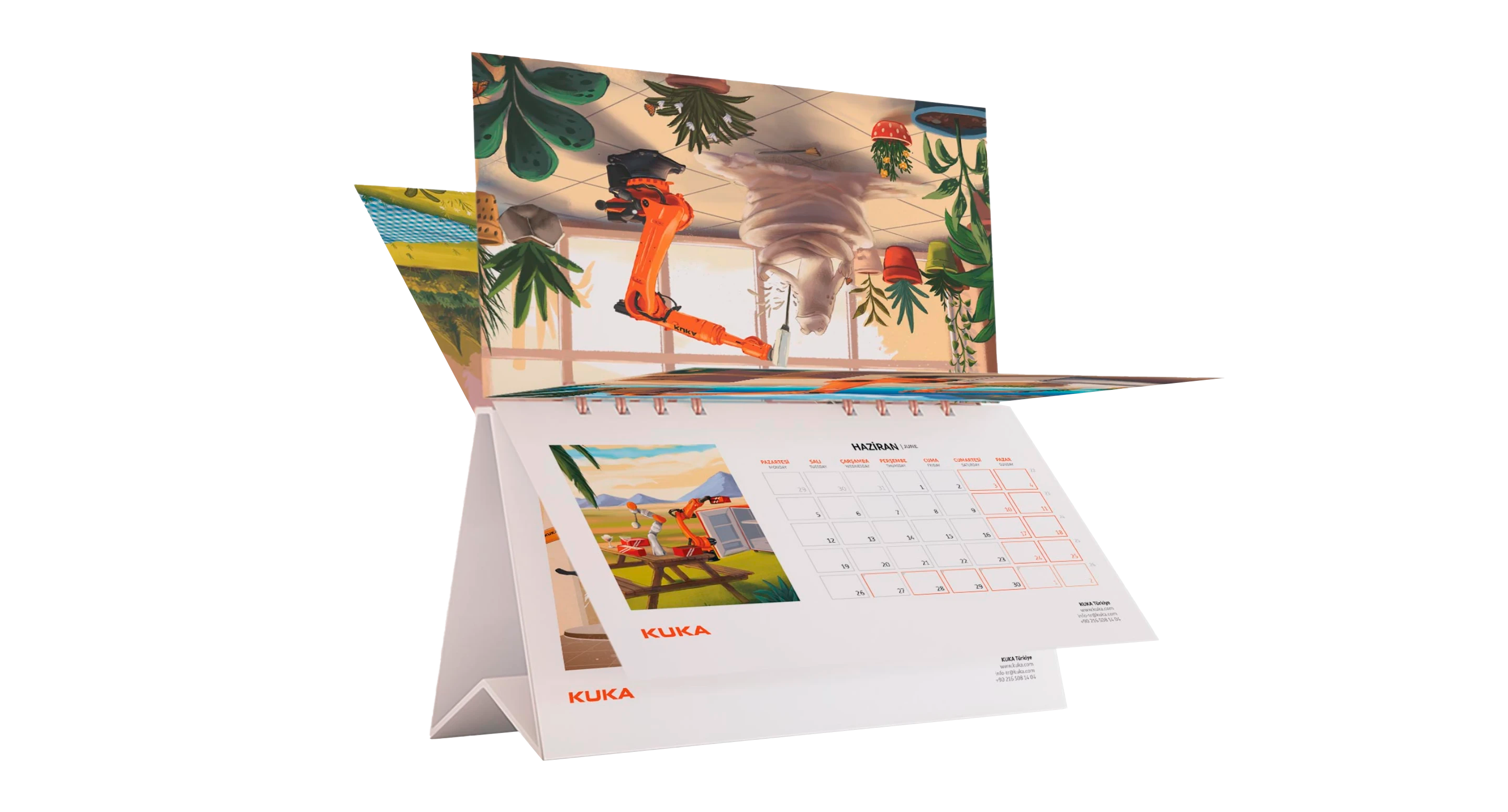 Kuka Calendar Design