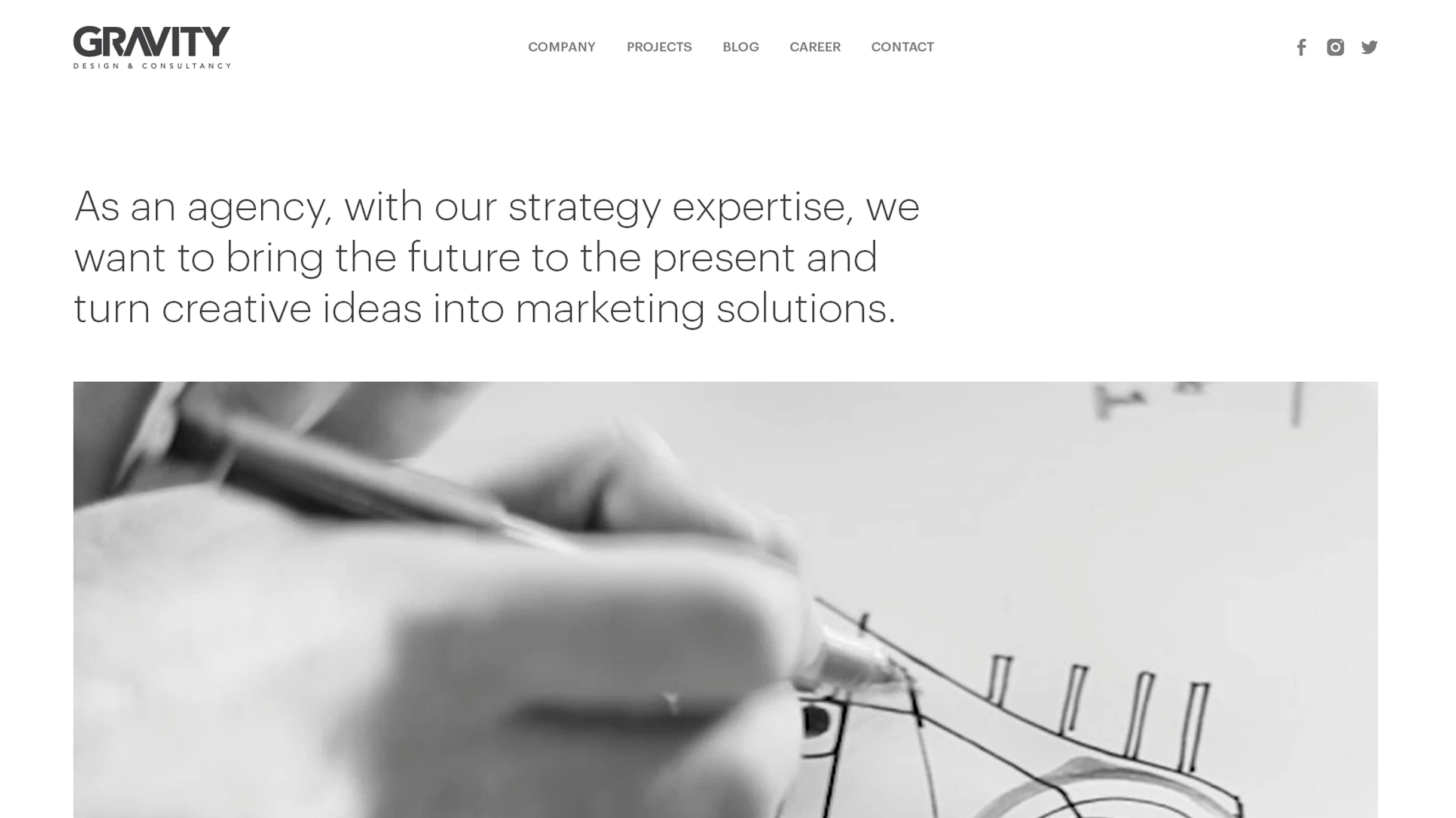 Gravity Corporate Website