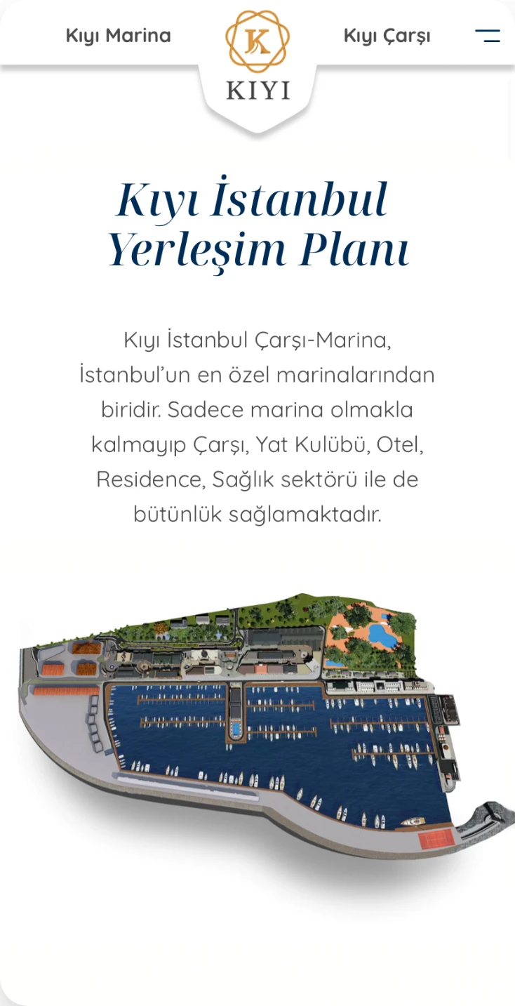 Kıyı Istanbul Corporate Website