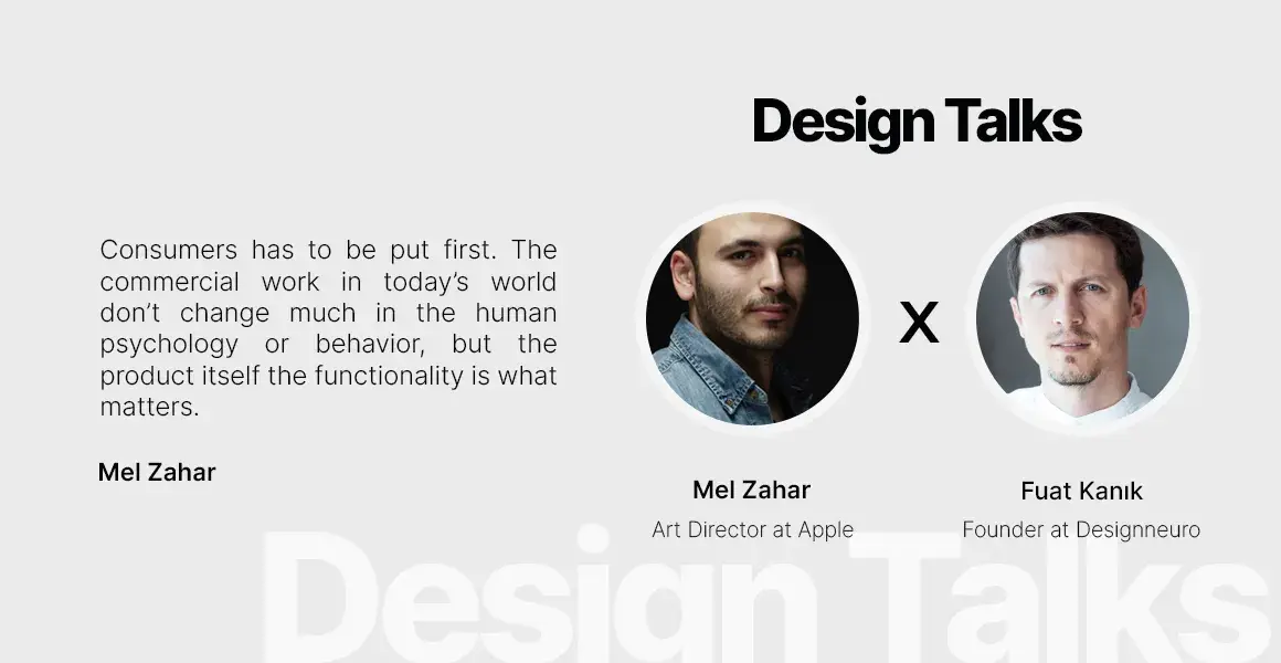 A Design Chat With Apple Art Director Mel Zahar